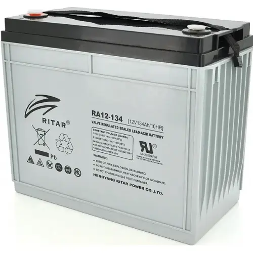 Аккумулятор Ritar AGM RA12-134, Gray Case, (12V 134.0Ah)