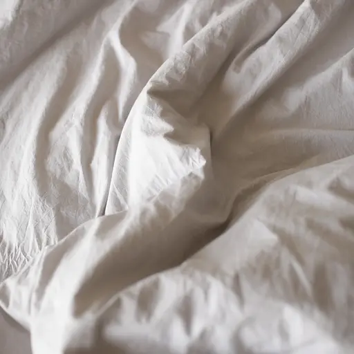 Комплект постельного белья 100% белый хлопок с серым British mist - двуспальный - фото 2