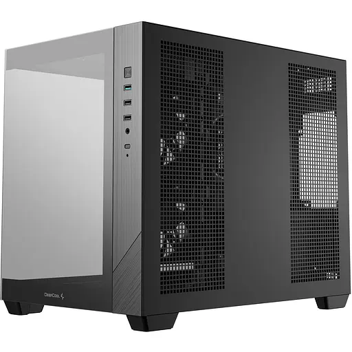Корпус DeepCool CG330 3F Black (R-CG330-BKNGM3-G) без БЖ - фото 8