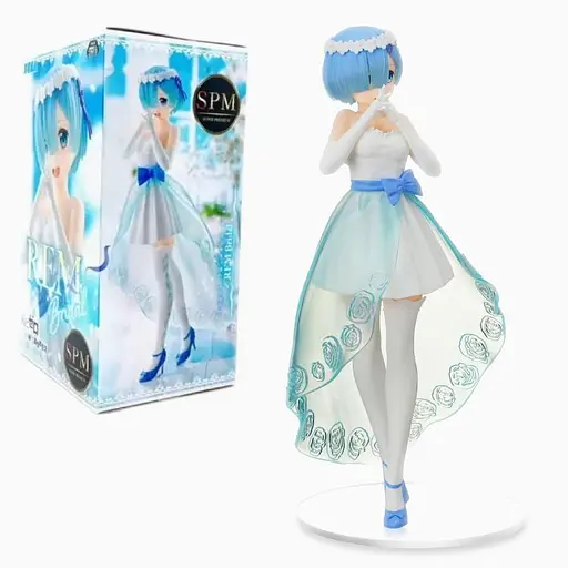 Фигурка SEGA Рэм Re:Zero. Жизнь с нуля в альтернативном мире Rem 22 см WST RZ R 241 - фото 1