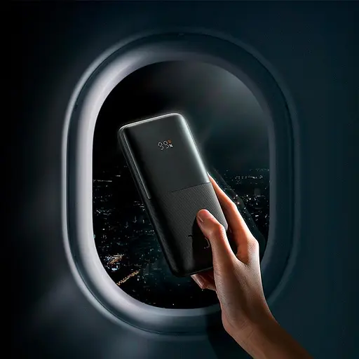 Зовнішній акумулятор BASEUS Bipow Pro Digital Display PPBD040001 10000mAh портативне зарядне чорне - фото 10