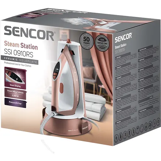 Утюг Sencor Steam Station SSI 0910RS - фото 11