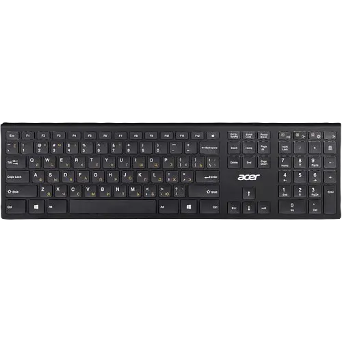 Клавіатура бездротова Acer OKR020 Black (ZL.KBDEE.011)