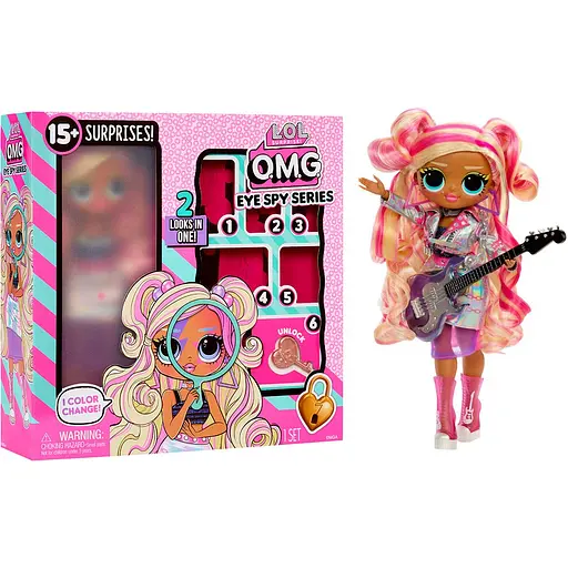 Ігровий набір з лялькою L.O.L. Surprise! O.M.G. Eye Spy Рок-Зірка (542681)