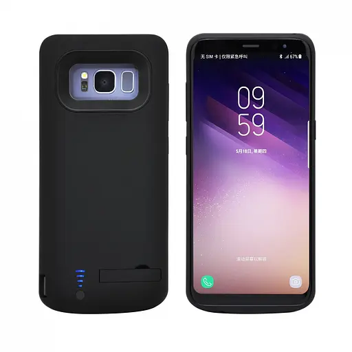 Чехол-аккумулятор XON PowerCase для Samsung S8 Plus 6500 mAh Черный (PCBS2108265B 2438) - фото 2