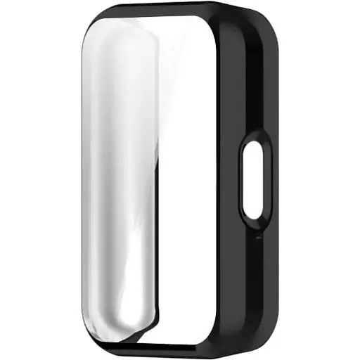 Чехол-накладка DK для Samsung Galaxy Fit3 (R390) Silicone Face Case (black)