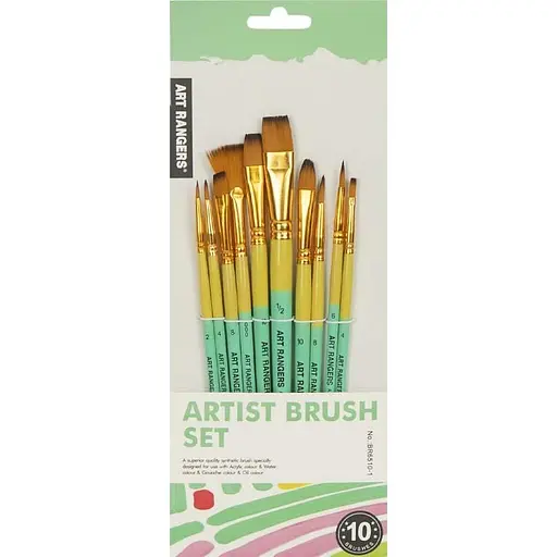 Набор кистей художественных "Art Ranger" Bambi BR6510-1, 10 штук - фото 1