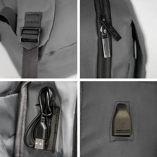 Рюкзак NikiBo Classic 14 л серый (30010105-07) - фото 6