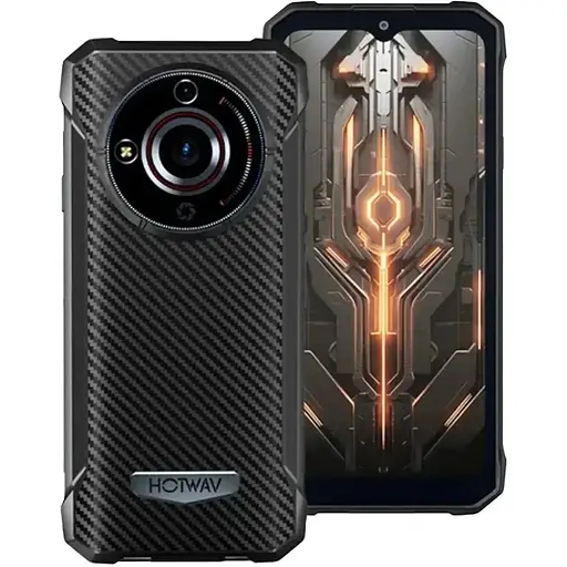 Смартфон Hotwav T7 4/128Gb Graphite Black (чорний) - фото 1