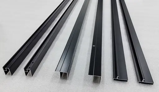 Дверь в нишу Mixxus Premium Diverse SD01-160x185-TR Black прозрачное стекло 5 мм MI6879, универсальная, прозрачная, черный матовый - фото 3