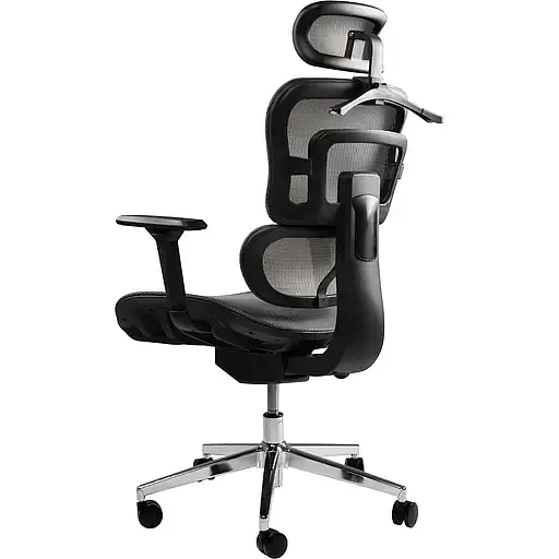 Офисное кресло GT Racer B-517M, серое (B-517M Gray) - фото 5