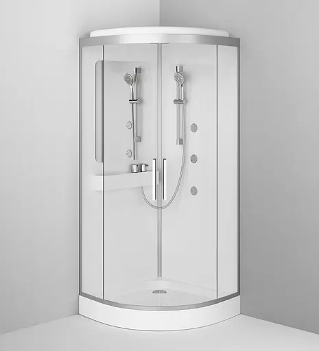 Гидромассажный бокс Am Pm Like 90x90 W80C-019-090MTA - фото 1