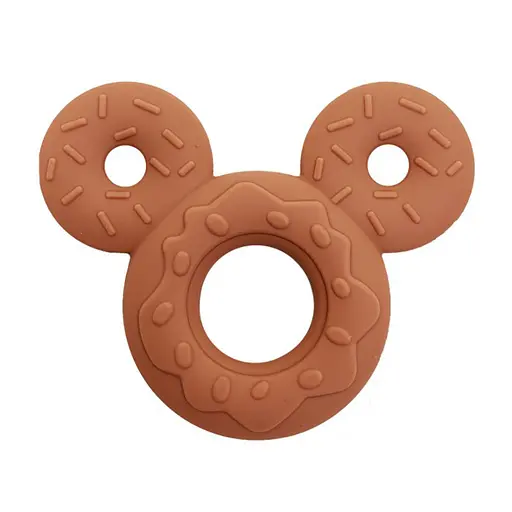 Силиконовый прорезыватель "Микки-Пончик" Mega Zayka MGZ-0420-4 - фото 1