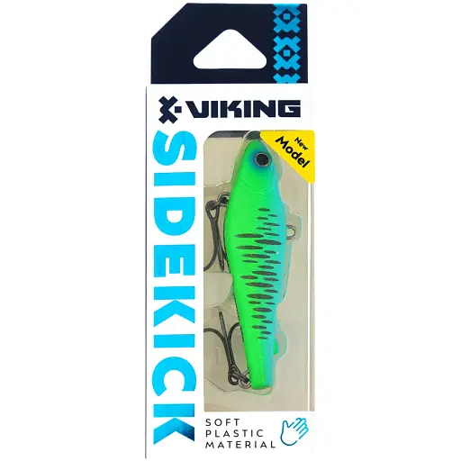 Воблер Viking Fishing Sidekick VIB 70 мм 22g #02 Blue Perch - фото 2