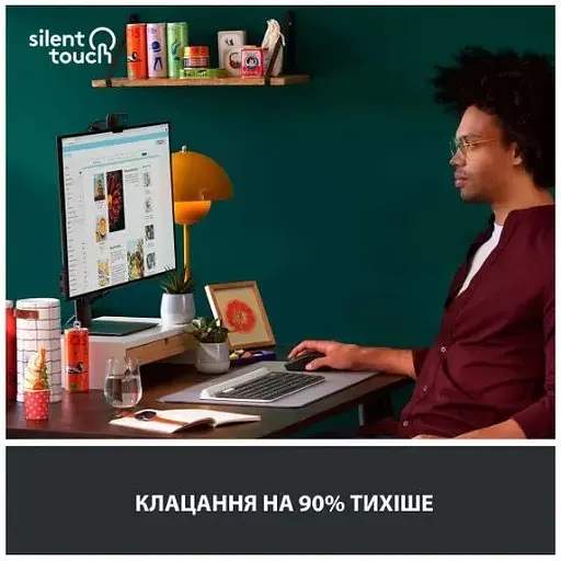 Мышь Logitech Signature M650 L Wireless Graphite (910-006236) (6794325) - фото 2