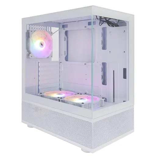 Корпус 1stPlayer Mi7-A-WH-2F7R-W-1F7-W White без БЖ - фото 1