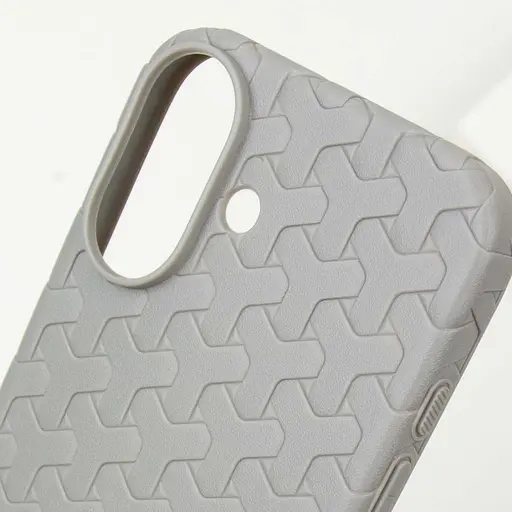 Чохол Epik TPU Weaving для Apple iPhone 16, 6.1 Grey - фото 5