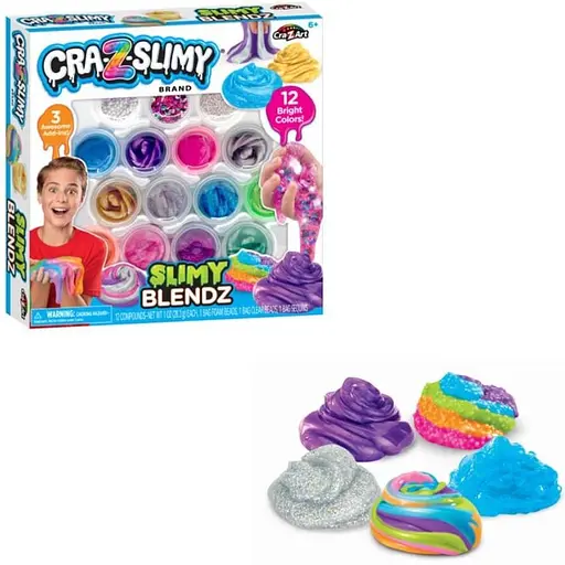 Слайм Cra-Z-Art Slimy Blendz 15 ед. (60035CRA) - фото 3