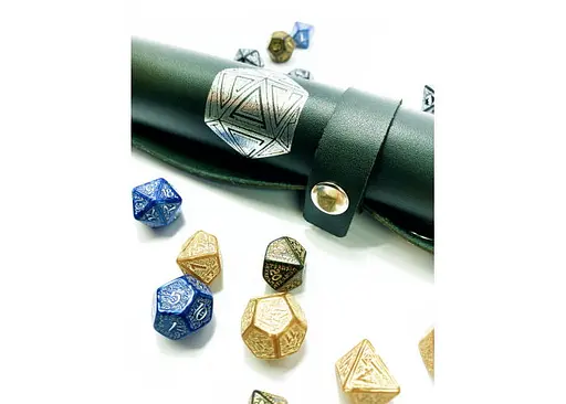 Настольная игра Планета Ігор Лоток для кубиков D20 (зеленый) (Dice tray D20 green) (pi-dt015) - фото 7