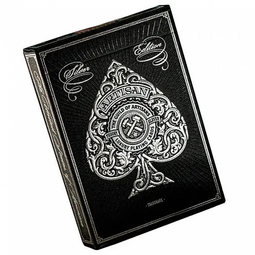 Карти гральні United States Playing Card Company Theory11 Artisan Silver Edition (ВР_АСЕ) - фото 1