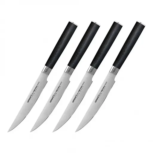 Набір ножів для стейка 4 предмети Samura Mo-V (SM-0031S)