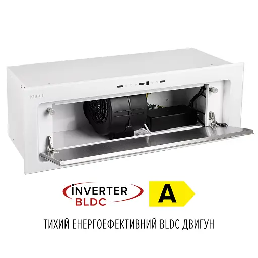 Вытяжка полновстраиваемая Perfelli Design Vision 9 Bianco Silenzio - фото 12