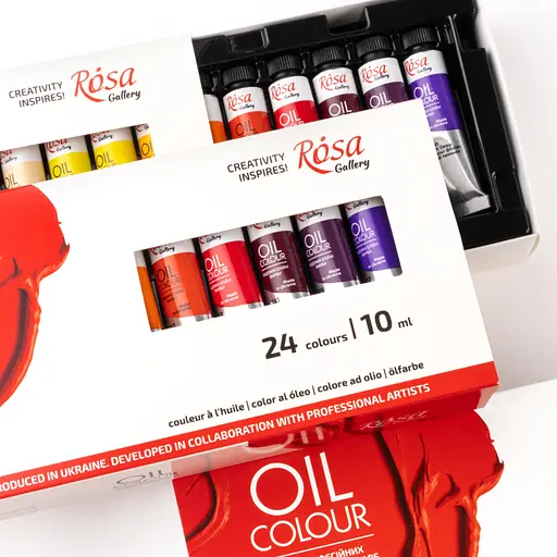 Набор масляных красок 24х10 мл Rosa Gallery - фото 4