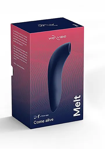 Вакуумний стимулятор клітора We-Vibe Melt синій - фото 10