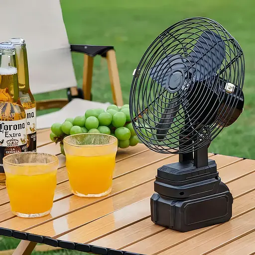 Вентилятор бездротовий VAP-8 8" (2 акумулятори) 21V з автообігом - фото 9