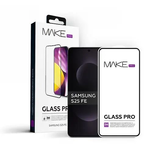 Захисне скло MAKE Pro Samsung S25 FE