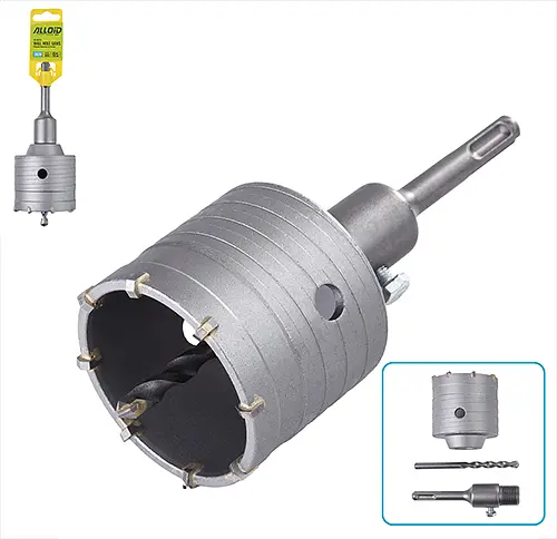 Свердло корончате Alloid Building Tools по бетону 68 мм p SDS адаптером 110 мм (HC-68110) - фото 2