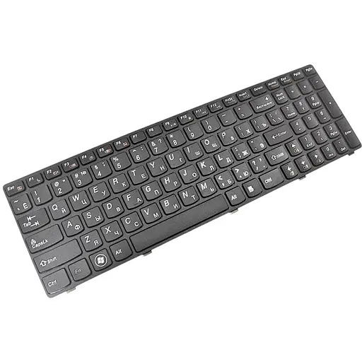 Клавіатура для ноутбука Lenovo Y570 Black Ru (A52032)