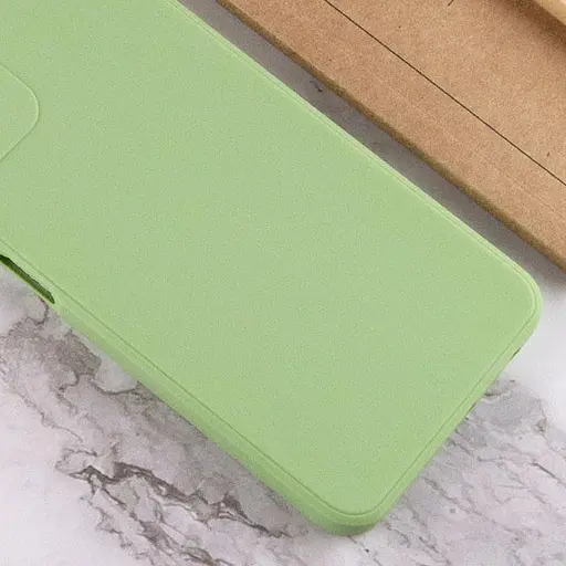 Силиконовый чехол Epik Candy Full Camera для Xiaomi Redmi Note 12 4G Фисташковый - фото 3