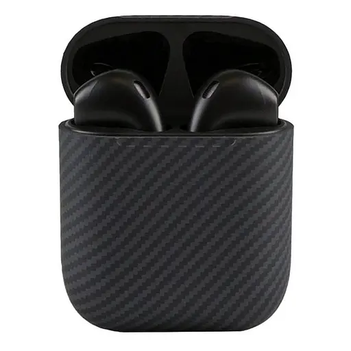 Bluetooth Стерео Гарнитура Hoco EW41 Plus, TWS, carbon version, BT5.3, 35mAh, 350mAh, 6h, Черный - фото 2