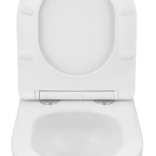 Комплект 4 в 1: Инсталляция Grohe Rapid SL 3 в 1 38772001 + Унитаз безободочный Kroner Harz WHI483632 TORNADO с сиденьем Slim Duroplast / Soft-close / Quick relase KH483632WHIT - фото 7