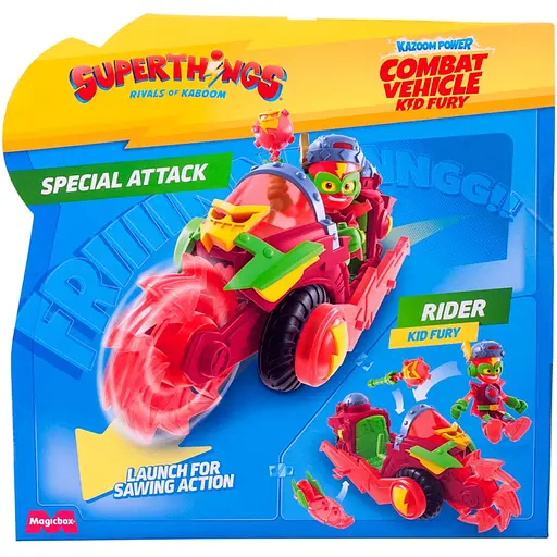 Игровой набор SuperThings серии Combat Vehicles - Кид Фьюри (PSTSP116IN210) - фото 3