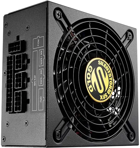 Блок питания Sharkoon SilentStorm SFX-L 500W 80+ Gold (SSS-SFX-500W-80G) - фото 2