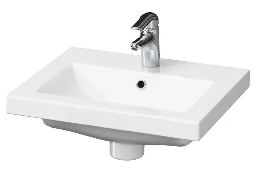 Тумба ПіК Пектораль + раковина Cersanit Como 50 см Білий 30412 - фото 7