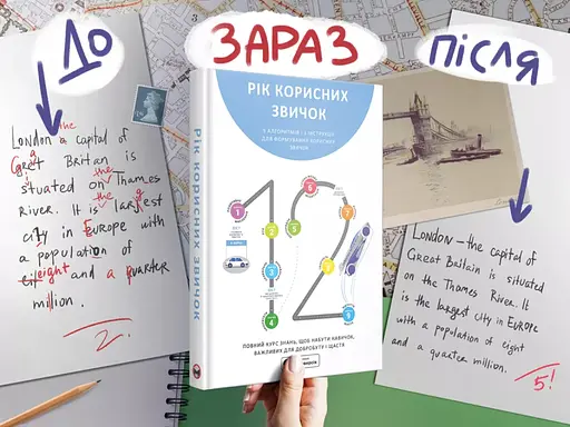 Рік корисних звичок. Повний курс знань, щоб набути звичок, важливих для добробуту і щастя. Збірник самарі - фото 5