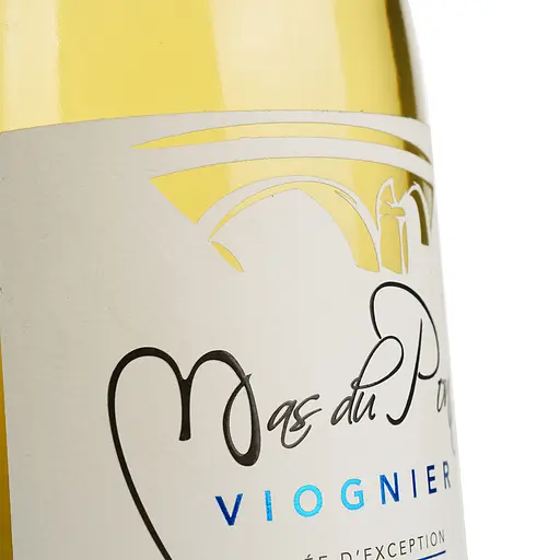 Вино Mas Du Pont Viognier Exception Blanc IGP Pays D'Oc, белое, сухое, 0,75 л - фото 5