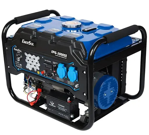 Генератор бензиновий EnerSol 2.7/3 кВт EPG-3000SE - фото 2