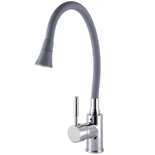 Змішувач для кухні Globus Lux Lazer GLLR-0203SA-G03 000025203 Сірий - фото 2