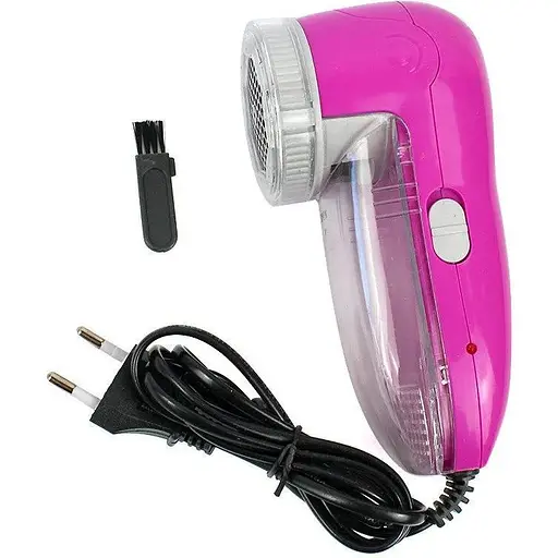 Машинка для видалення катишок Gemei GM 216 електрична Pink (kz025) - фото 3