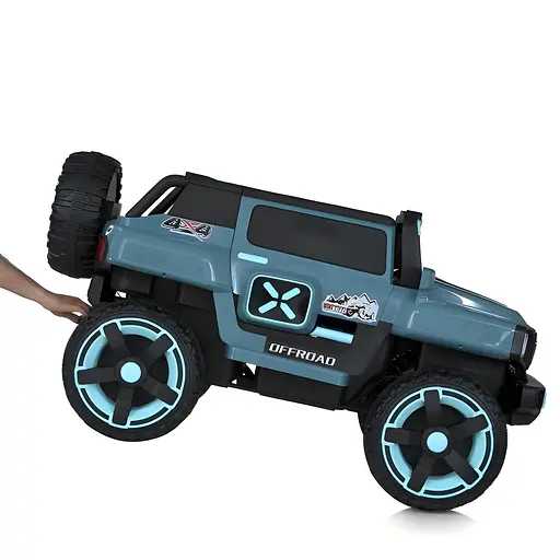 Електромобіль дитячий Bambi Джип M 5822EBLR-4 24V на 4 мотори з музикою та світлом - фото 10