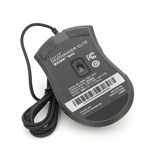 Миша провідна RAZER DEATHADDER, 16000DPI, кабель 1,5 м, Black, Box - фото 3