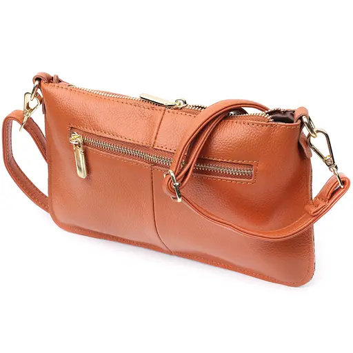 Кожаная женская сумка Vintage 26.5х16.5х2 см sum0026593 - фото 2