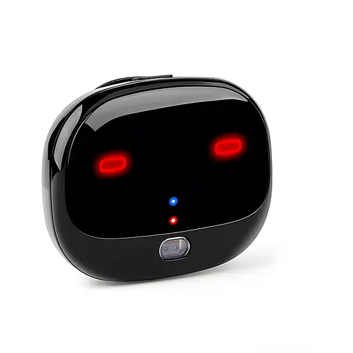 GPS трекер для собак Smart GPS Tracker V43 з відстежуванням (Чорний)