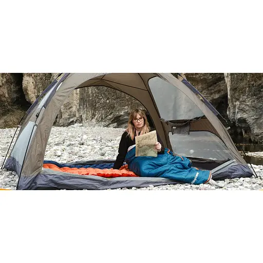 Спальный мешок KingCamp Tigris 250 Comf +12°C / Lim +7°C / Extr -3°C Peacockblue - фото 11