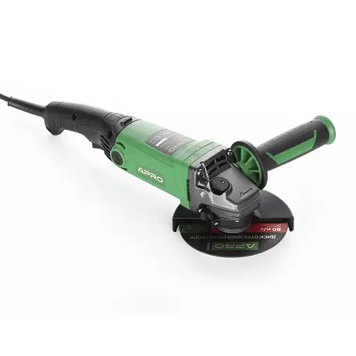 Болгарка шліфувальна кутова (КШМ) Apro 125/1250 Р 30412 - фото 2