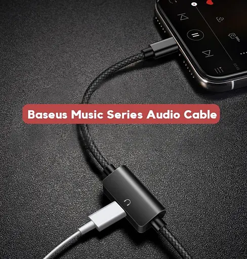 Аудио USB-адаптер Baseus Music Series Audio Cable for iPhone Lightning - фото 4
